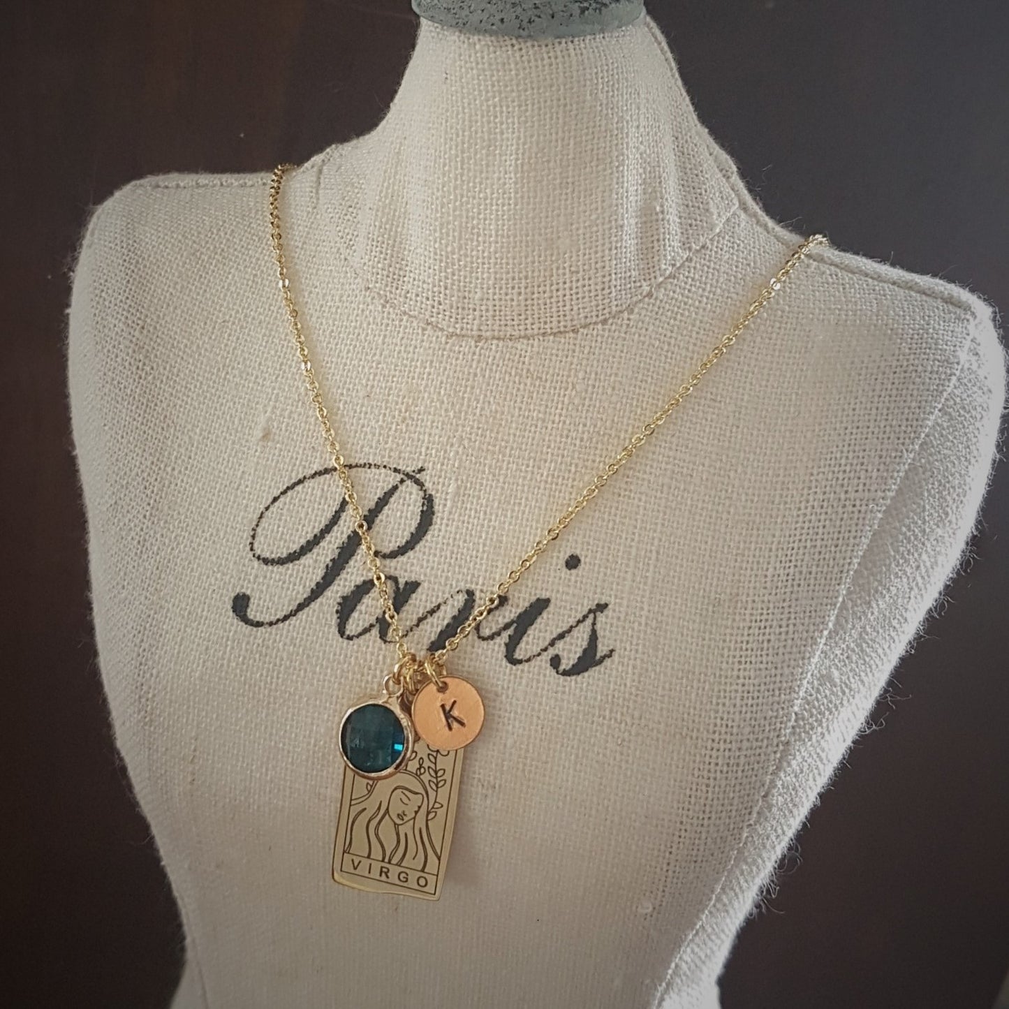 Gold Zodiac Dainty Necklace