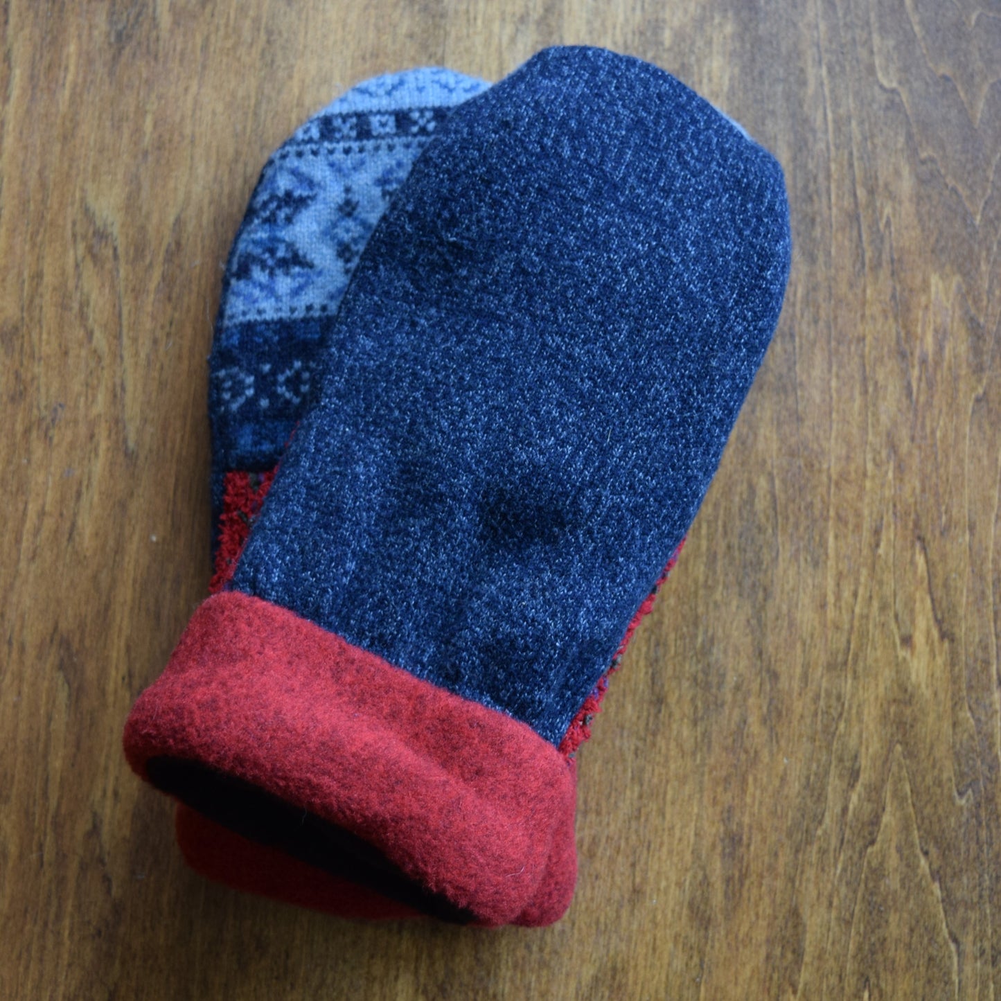 Womens Recycled Mittens