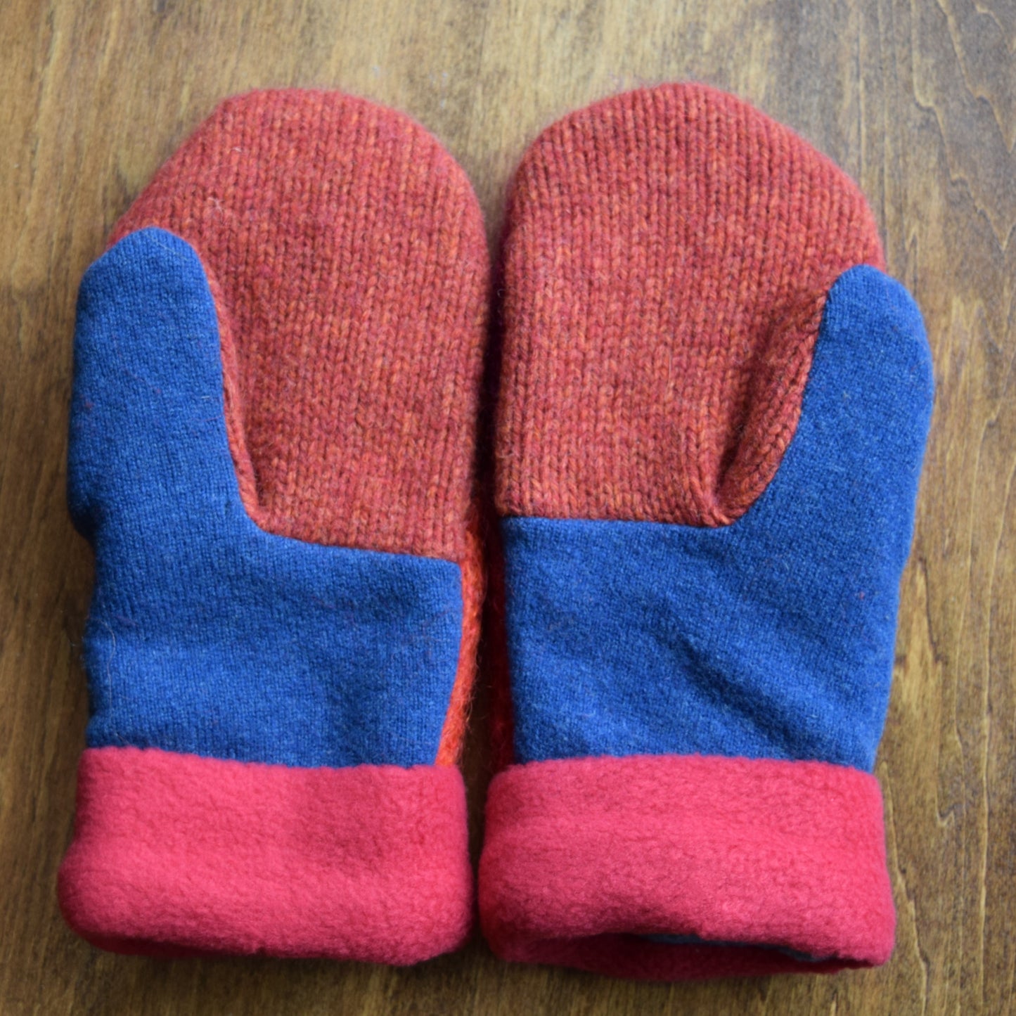 Womens Recycled Mittens
