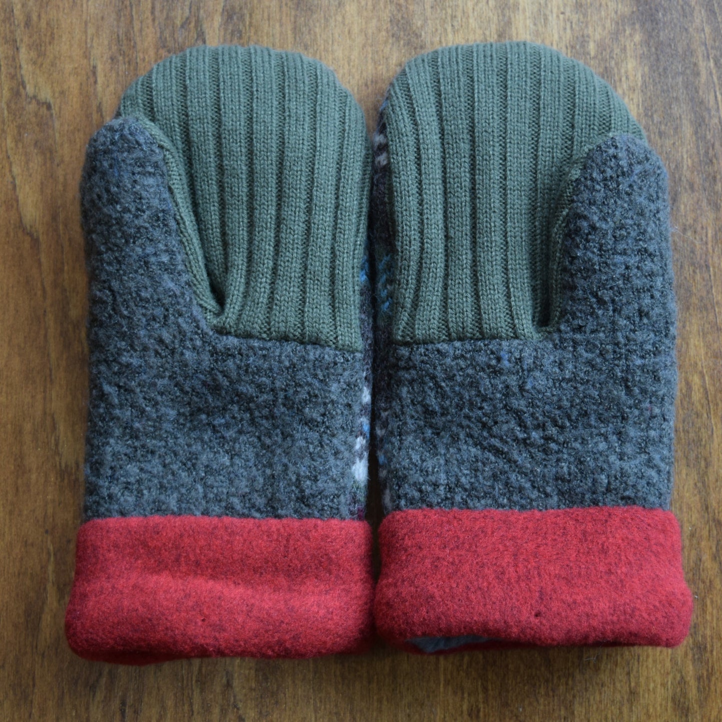 Womens Recycled Mittens