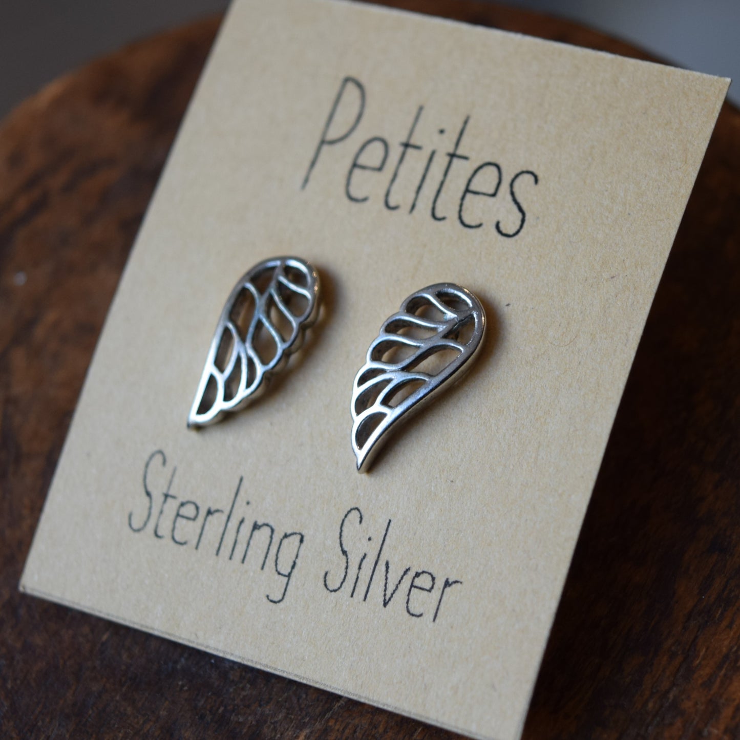 Angel Wings Sterling Silver Earrings