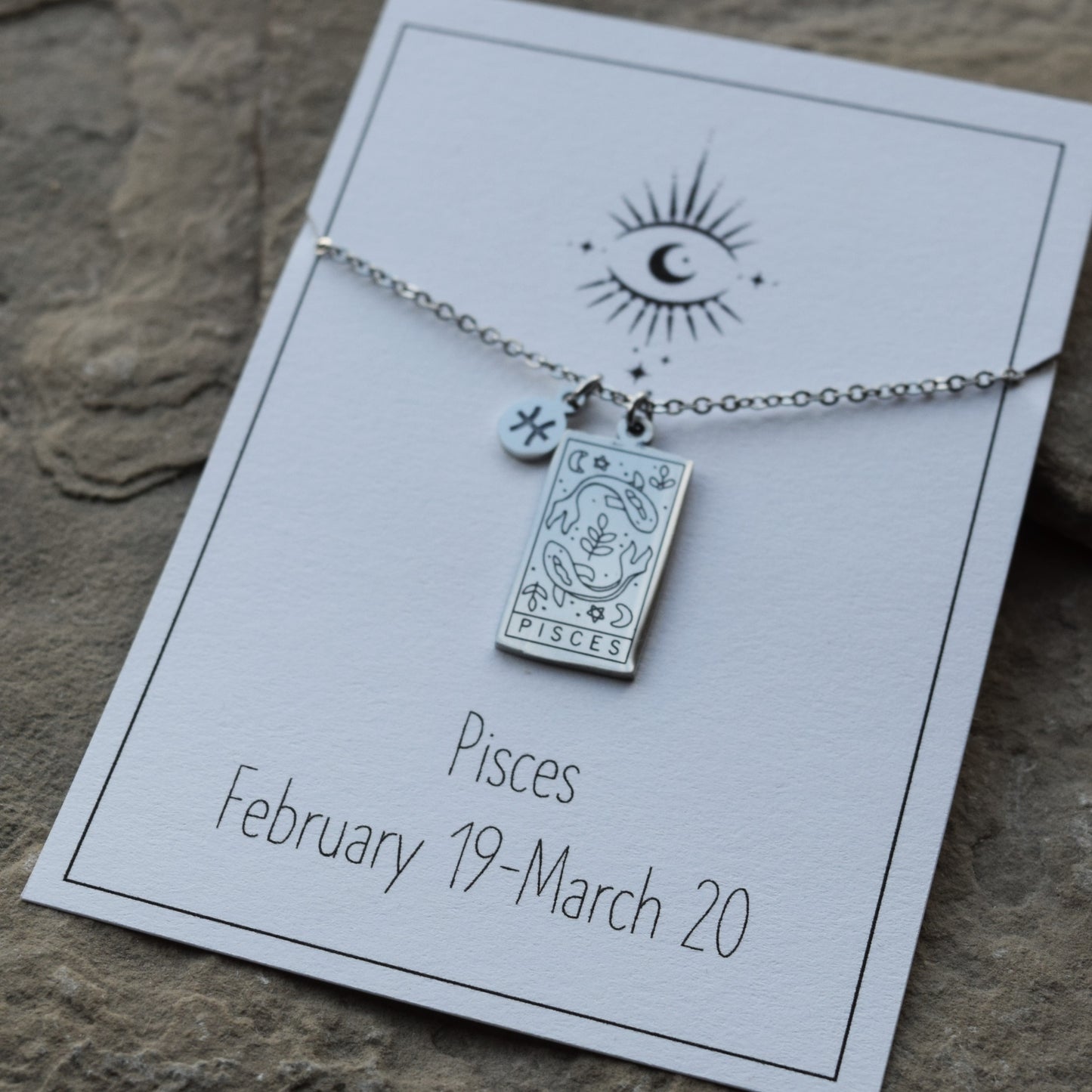 Stainless Steel Zodiac Neckalce