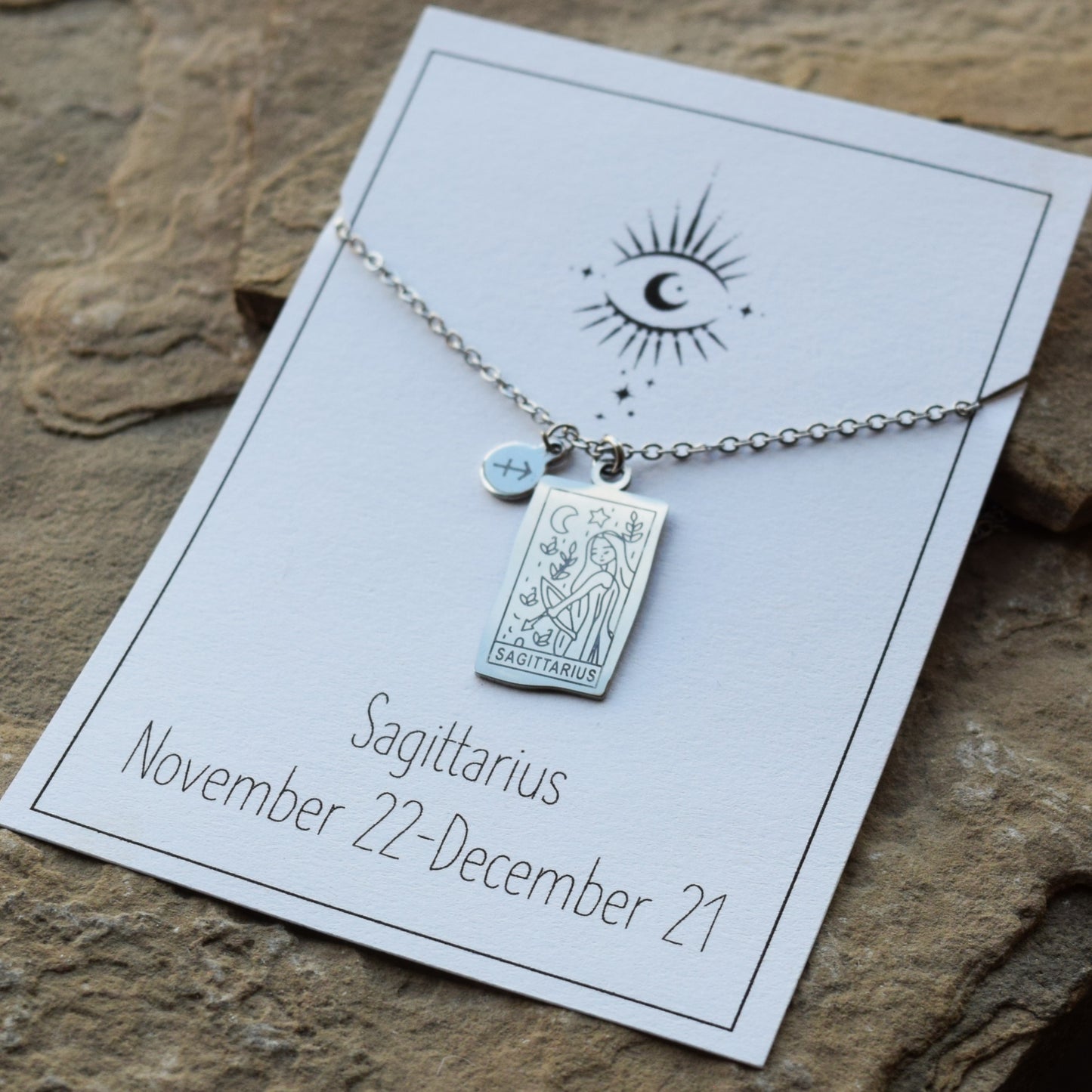 Stainless Steel Zodiac Neckalce