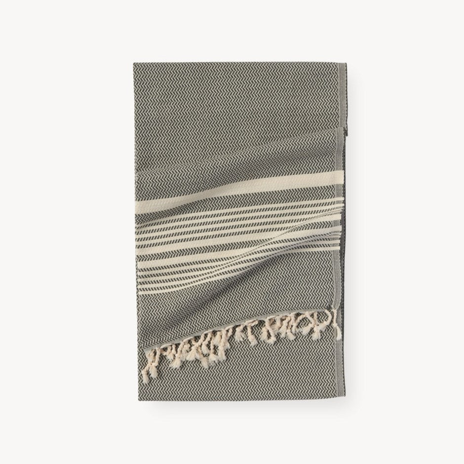 Slate Large Turkish Towel