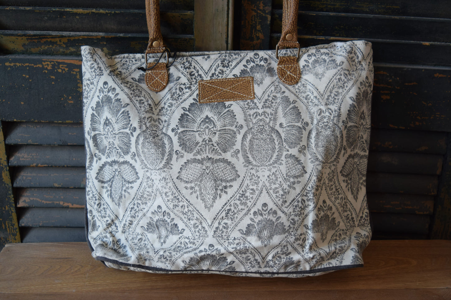 Brocade Pattern Tote