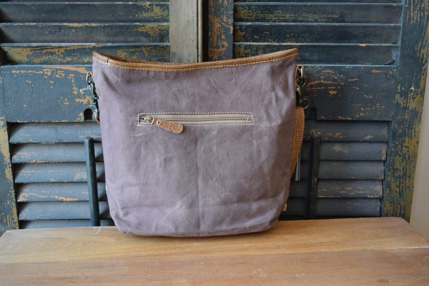 Crossbody Brocade Pattern Bag