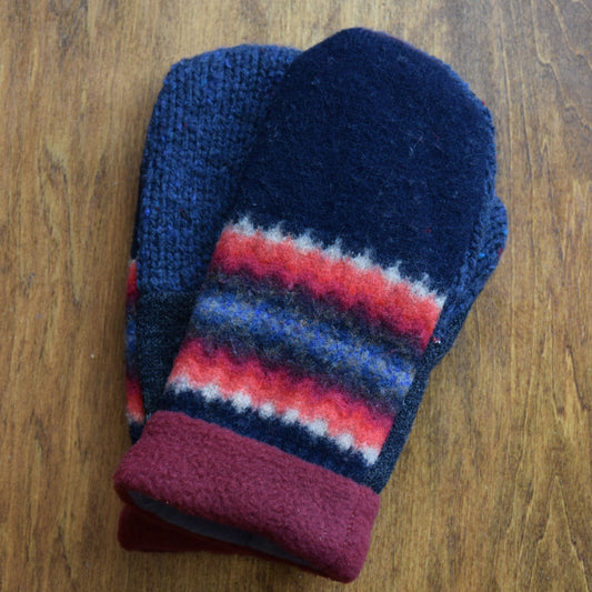 Womens Recycled Mittens