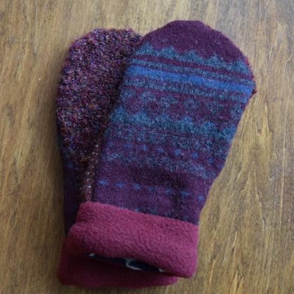 Womens Recycled Mittens