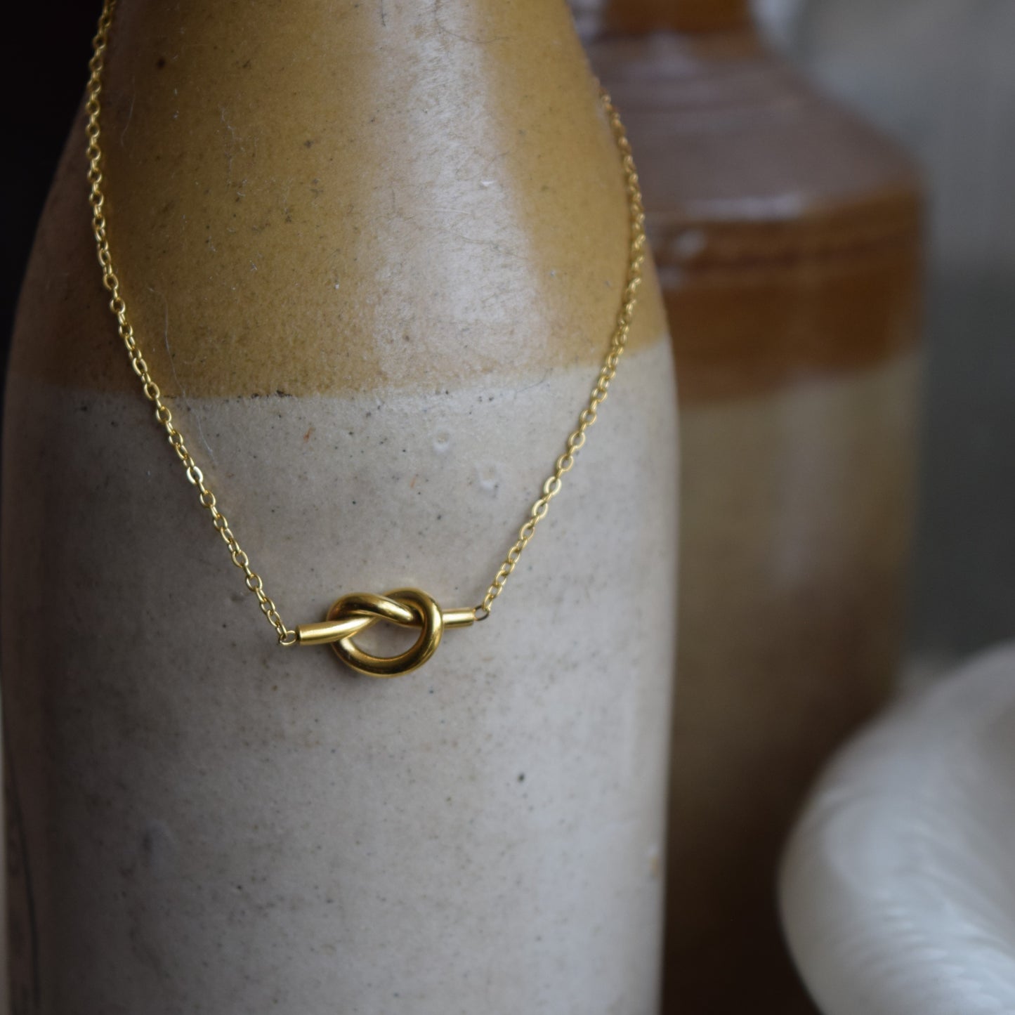 Gold Love Knot