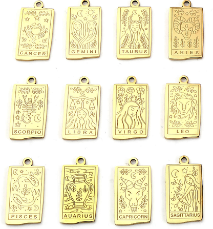Gold Zodiac Dainty Necklace